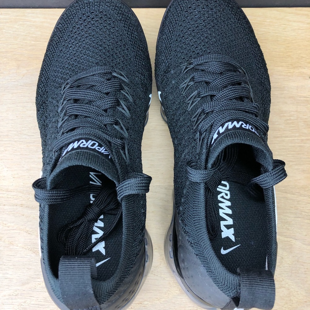Nike Air Vapormax Flyknit 2 Black 942843-001 - Picture 4 of 7